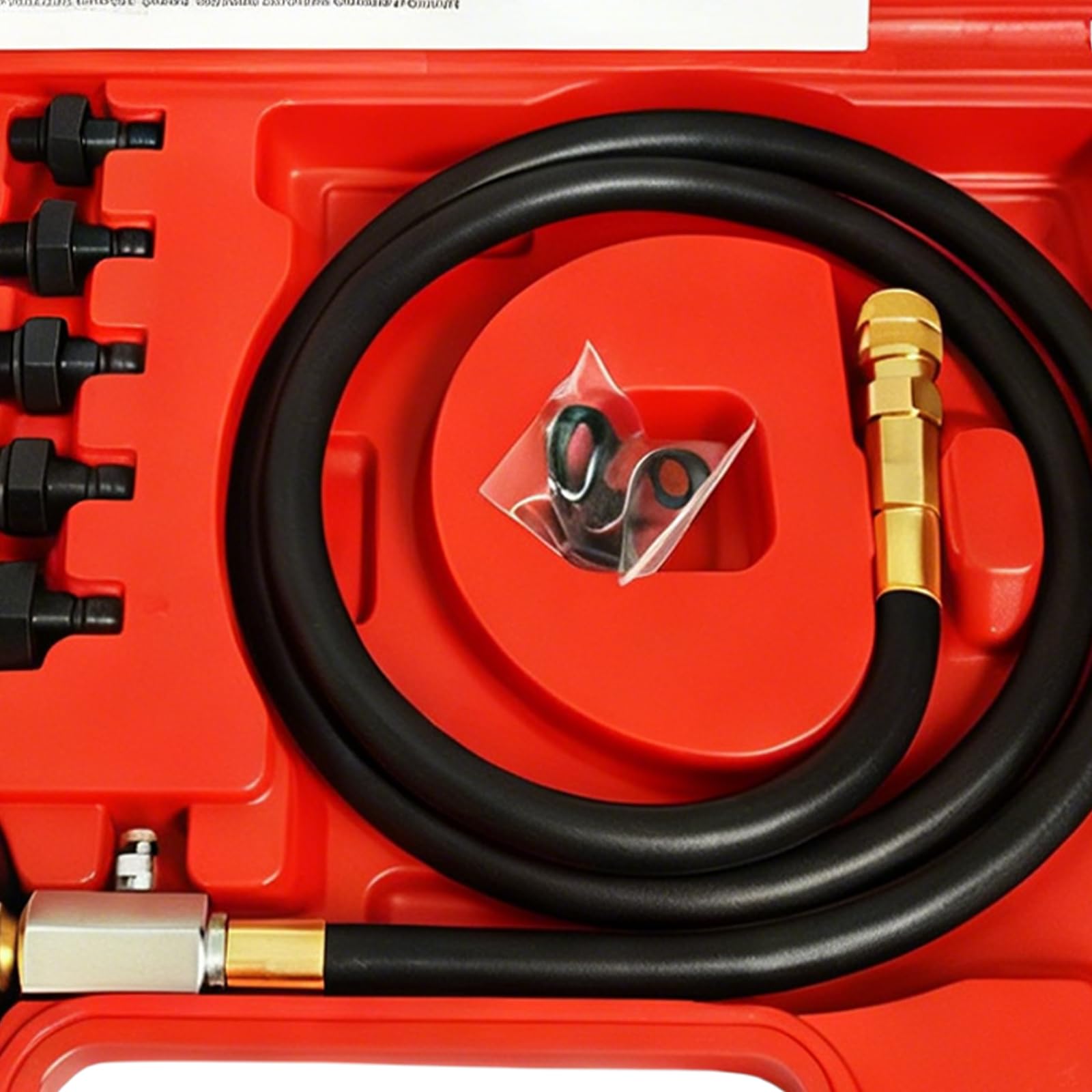 Kit di tester di pressione dell'olio, misuratore di pressione dell'olio, strumento tester di pressione dell'olio, 0-140 PSI, sistema di carburante, sensore meccanico del motore, prova di compressione
