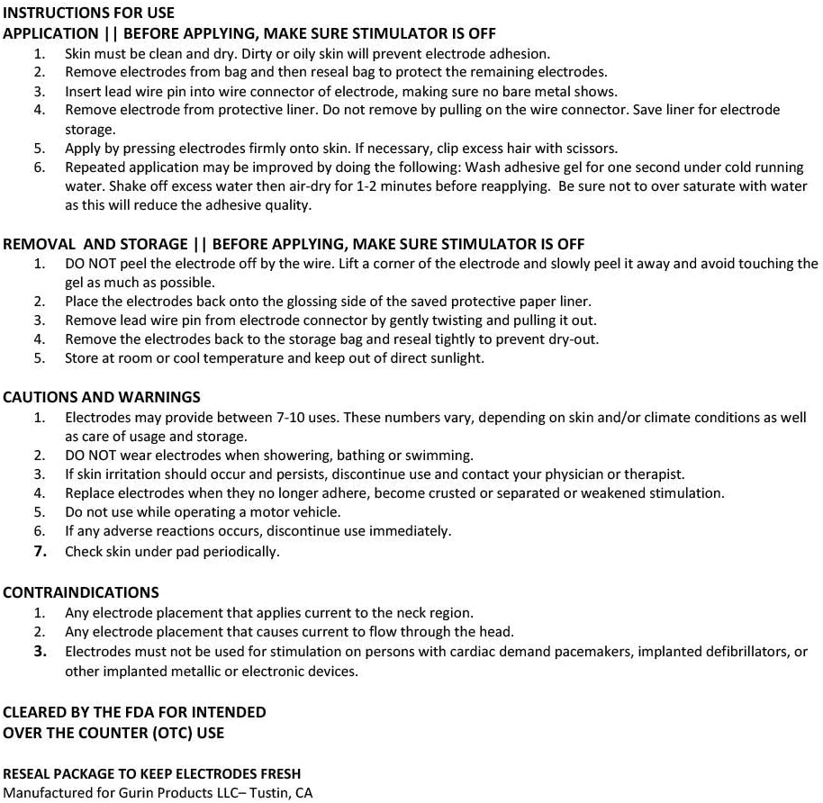 70% Off Discount TENS Unit Replacement Pads 2x2 40 Pcs Premium Reusable Electrode Pads - Self Adhesive Electro Therapy Patches for Electrical Stimulation - Non Irritating Stim Pads Design Exclusive Discount 70% Price TENS Unit Replacement Pads 2x2 40 Pcs Premium Reusable Electrode Pads - Self Adhesive Electro Therapy Patches for Electrical Stimulation - Non Irritating Stim Pads Design