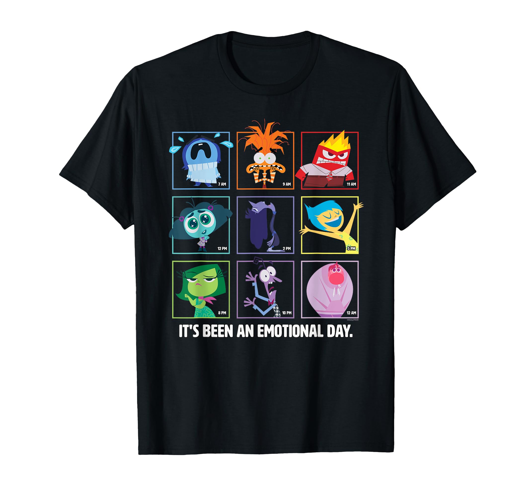 Disney and Pixar’s Inside Out 2 Emotions An Emotional Day T-Shirt