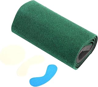 KUIKUI Golf Putting Green Mat Set Golf Hitting Mat Golf Putting Practice Mat for Children Putting Indoor Outdoor(70x13 inches) chipping training