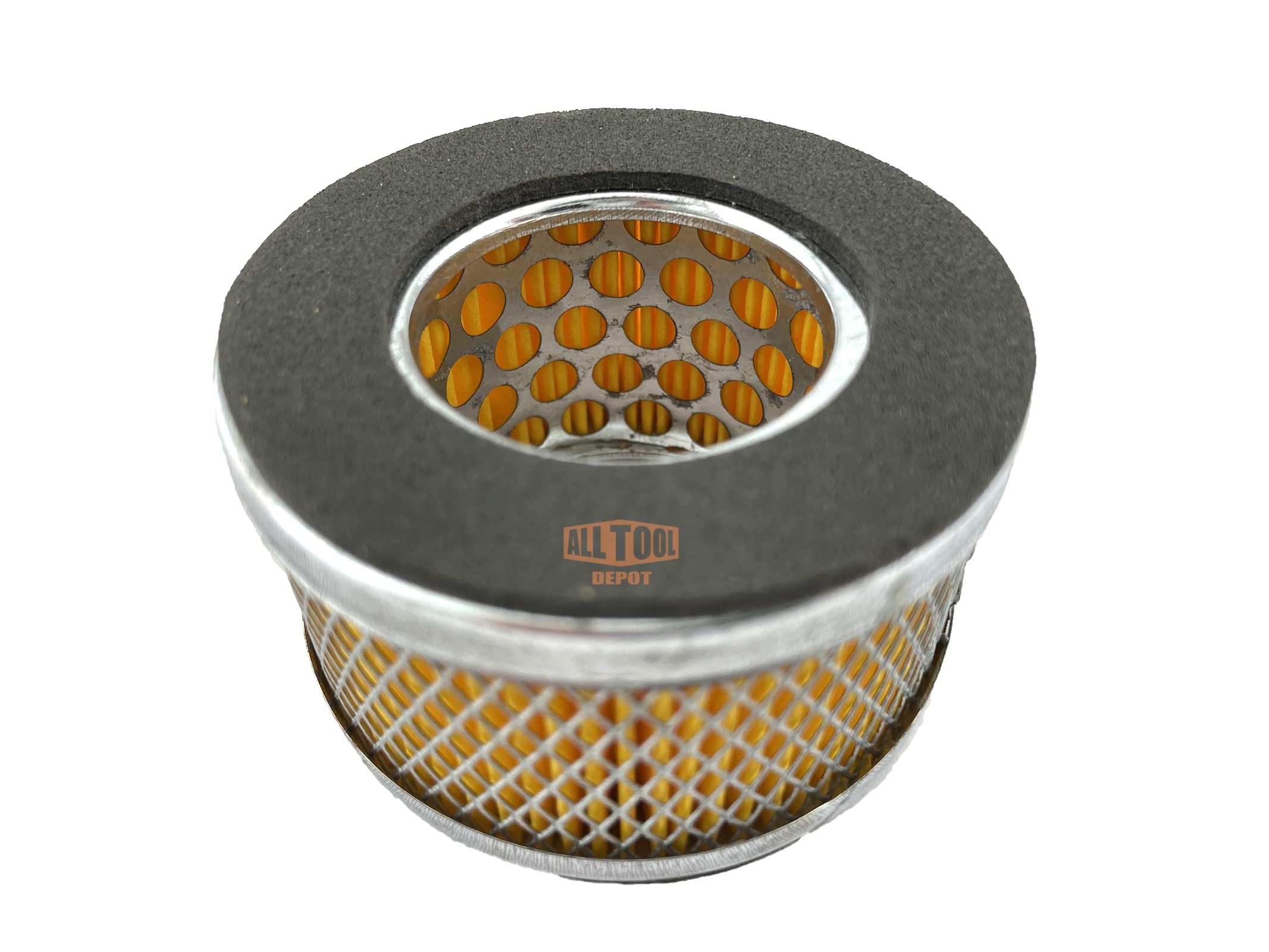Universal Air Compressor Air Intake Filter Element 2.6" OD 1.67" Tall (10-Pack)