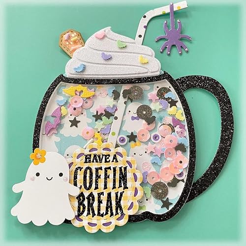 Miniatura 2 de KSCRAFT Plantillas de troqueles de corte de metal para álbumes de recortes, decoración en relieve, tarjeta de papel DIY