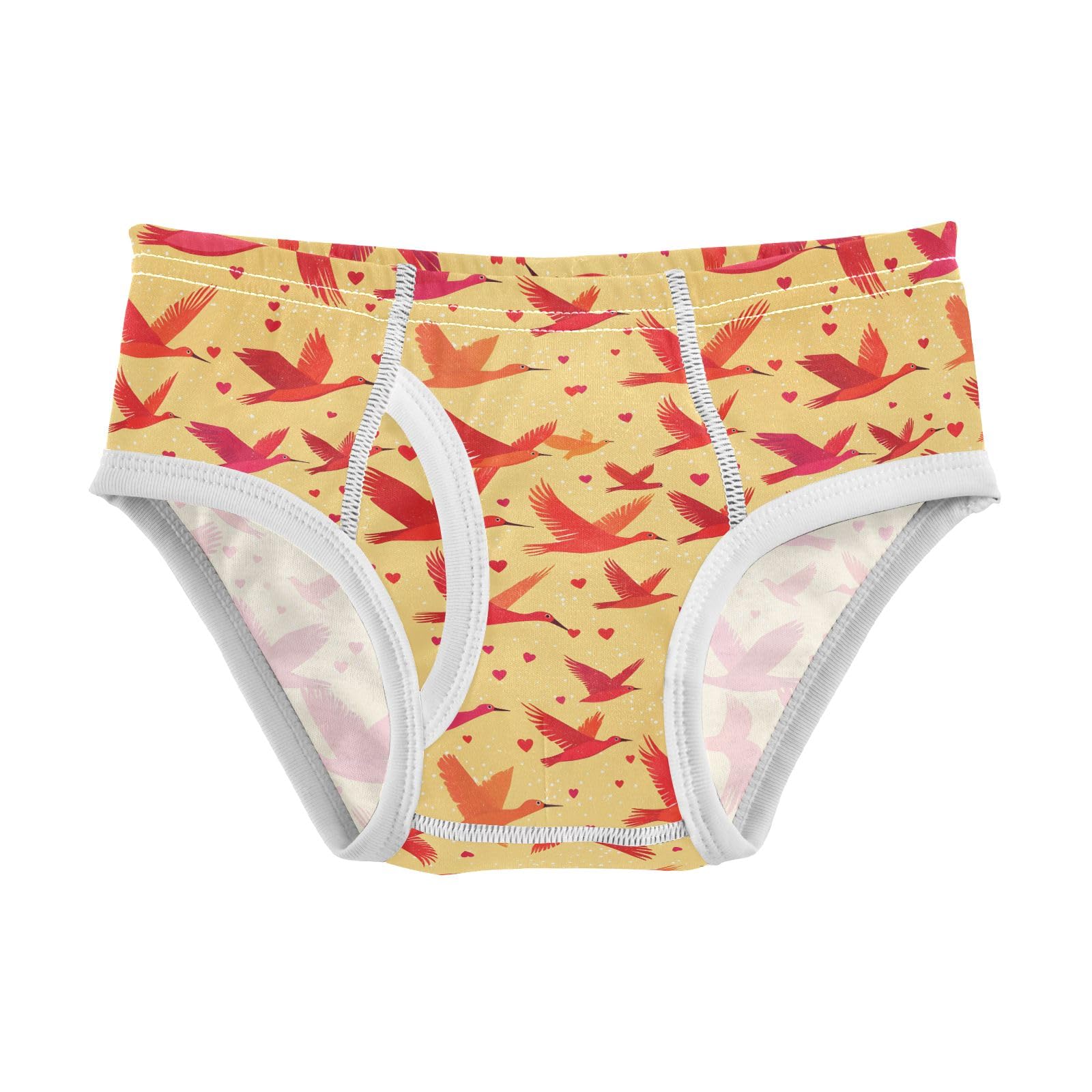 Boys Exclusive Briefs Toddler Underwear 95 Combed Cotton Boxerbriefs 2T Animal Tile Red Bird