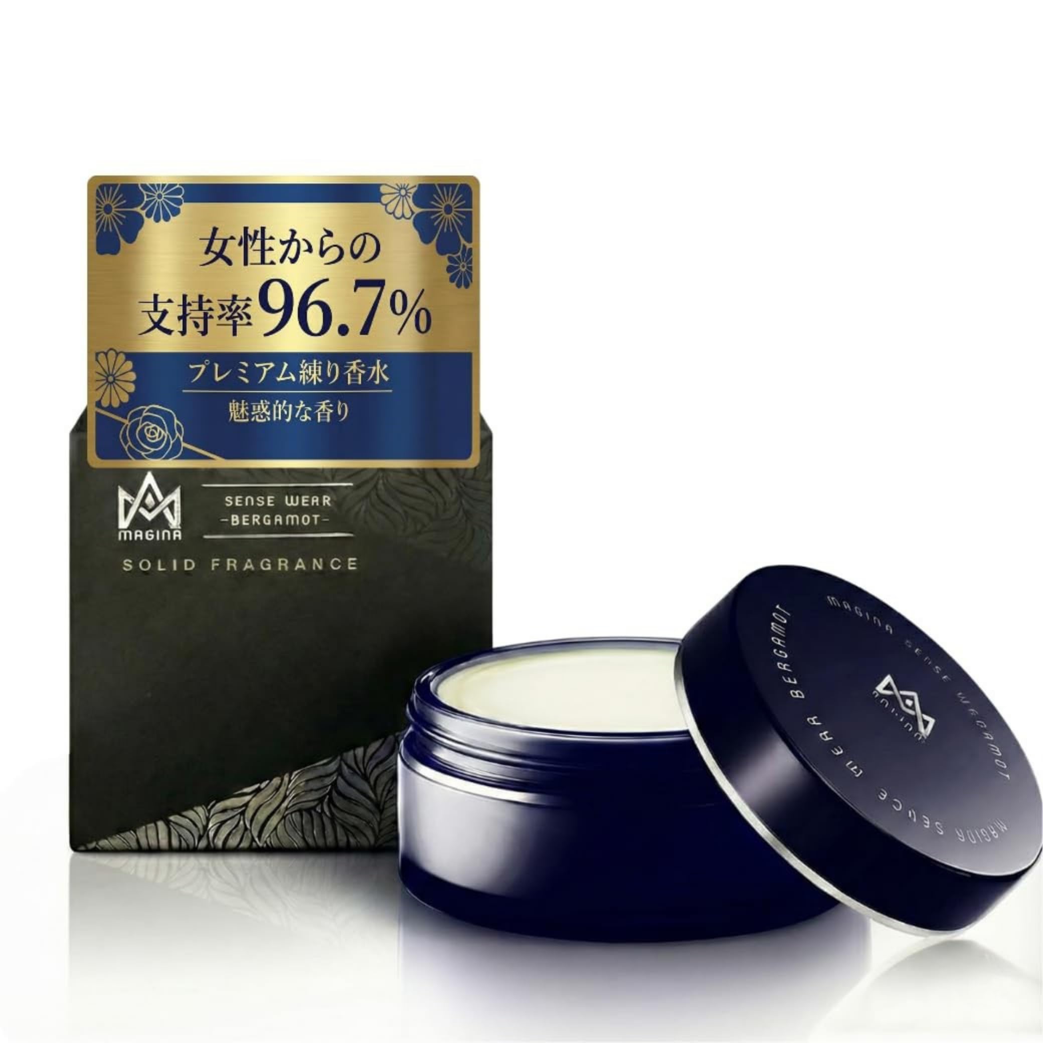 Amazon | MAGINA マギナ 香水 練り香水 メンズ シトラスアンバー