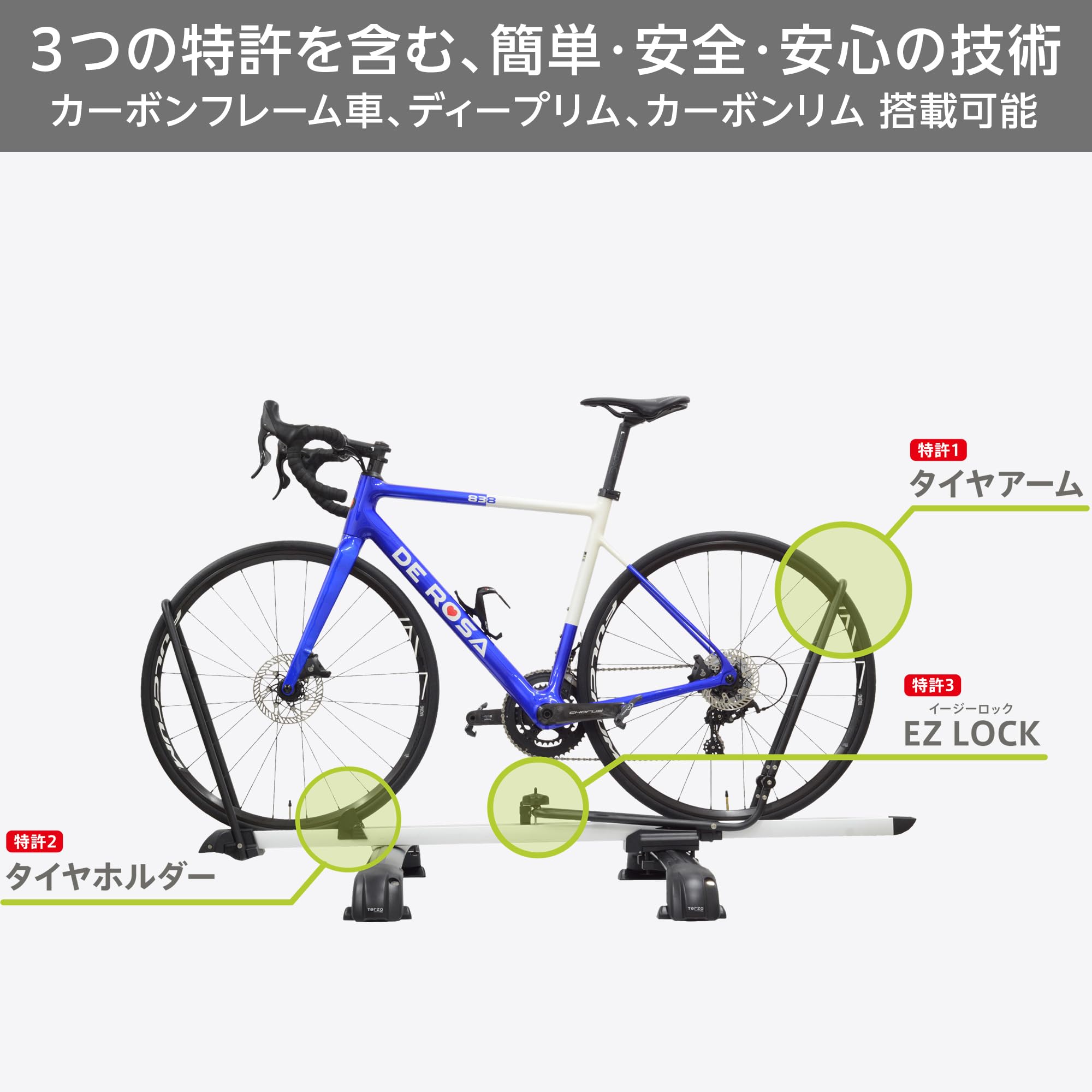 アクセサリー Terzo EZ LOCK PIAA Corporation