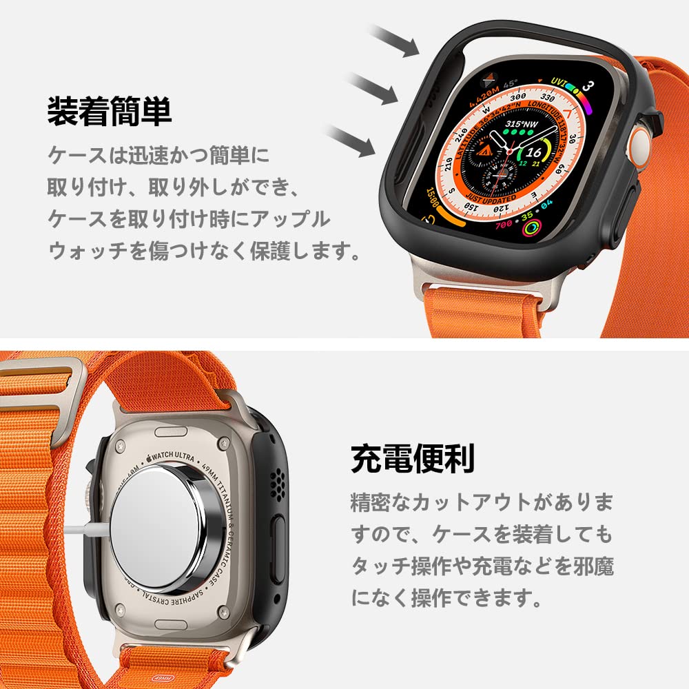 Amazon.co.jp: amBand ガラスフィルム ケース付き コンパチブル 49mm 