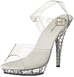Pleaser Women's Lip-108SDT/C/M Platform Sandal