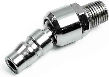 Amazon.co.jp: コシハラ スイベルオネジプラグ 1/4 エアースイベル