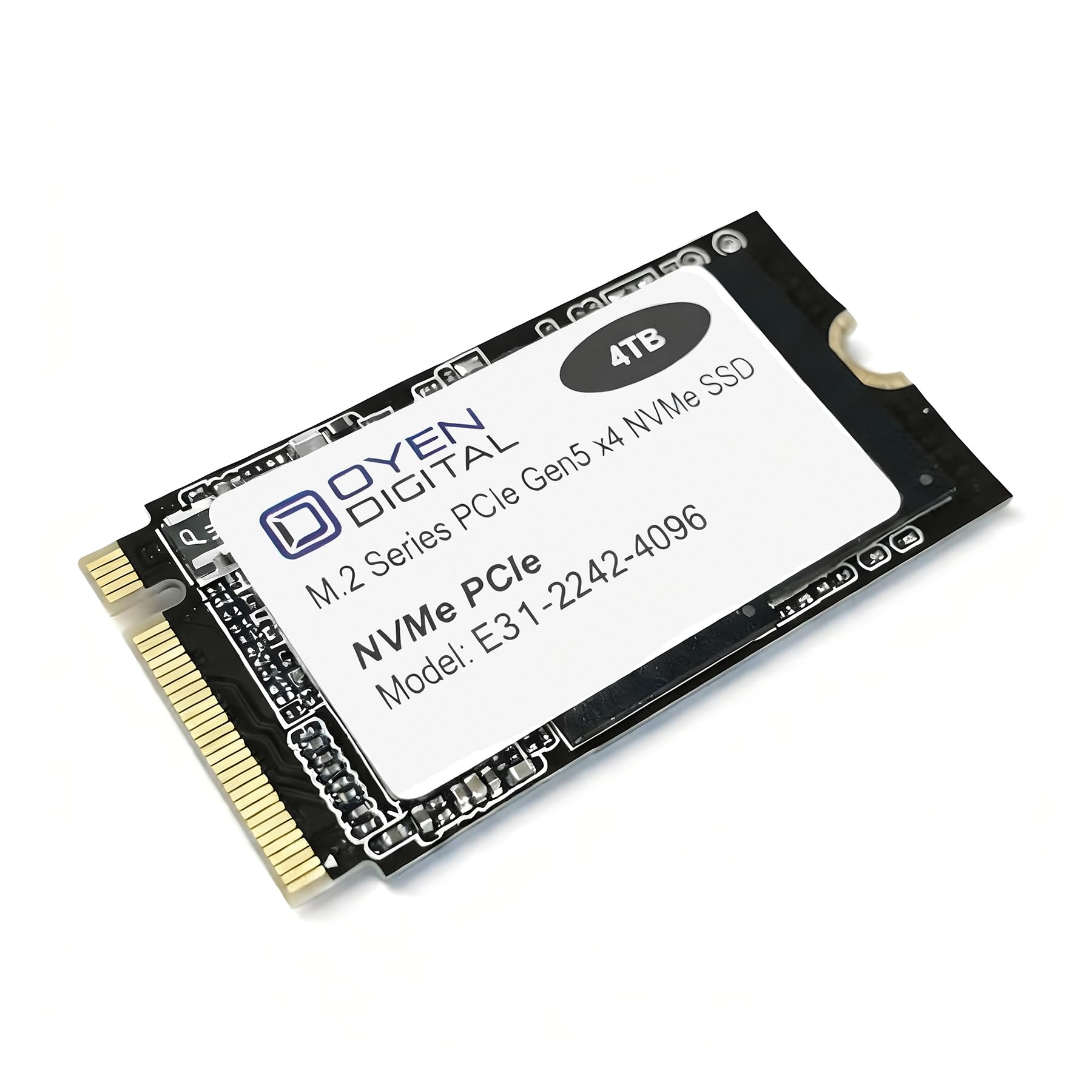 Amazon.com: Oyen Digital 4TB M.2 2242 NVMe PCIe Gen5 3D TLC SSD