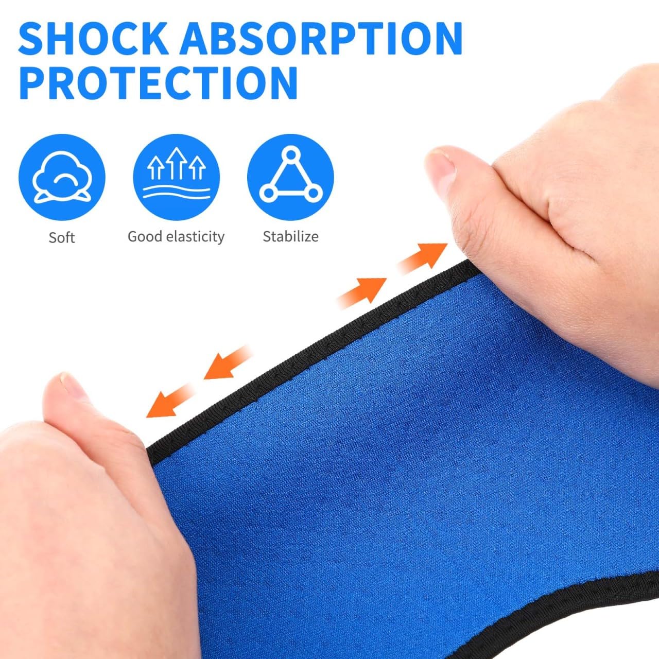 Sbr Double Shoulder Support Pad Xl Breathable Composite Material Shoulder Brace for Outdoor Mountaineering Sports Pain Relief and Warmth