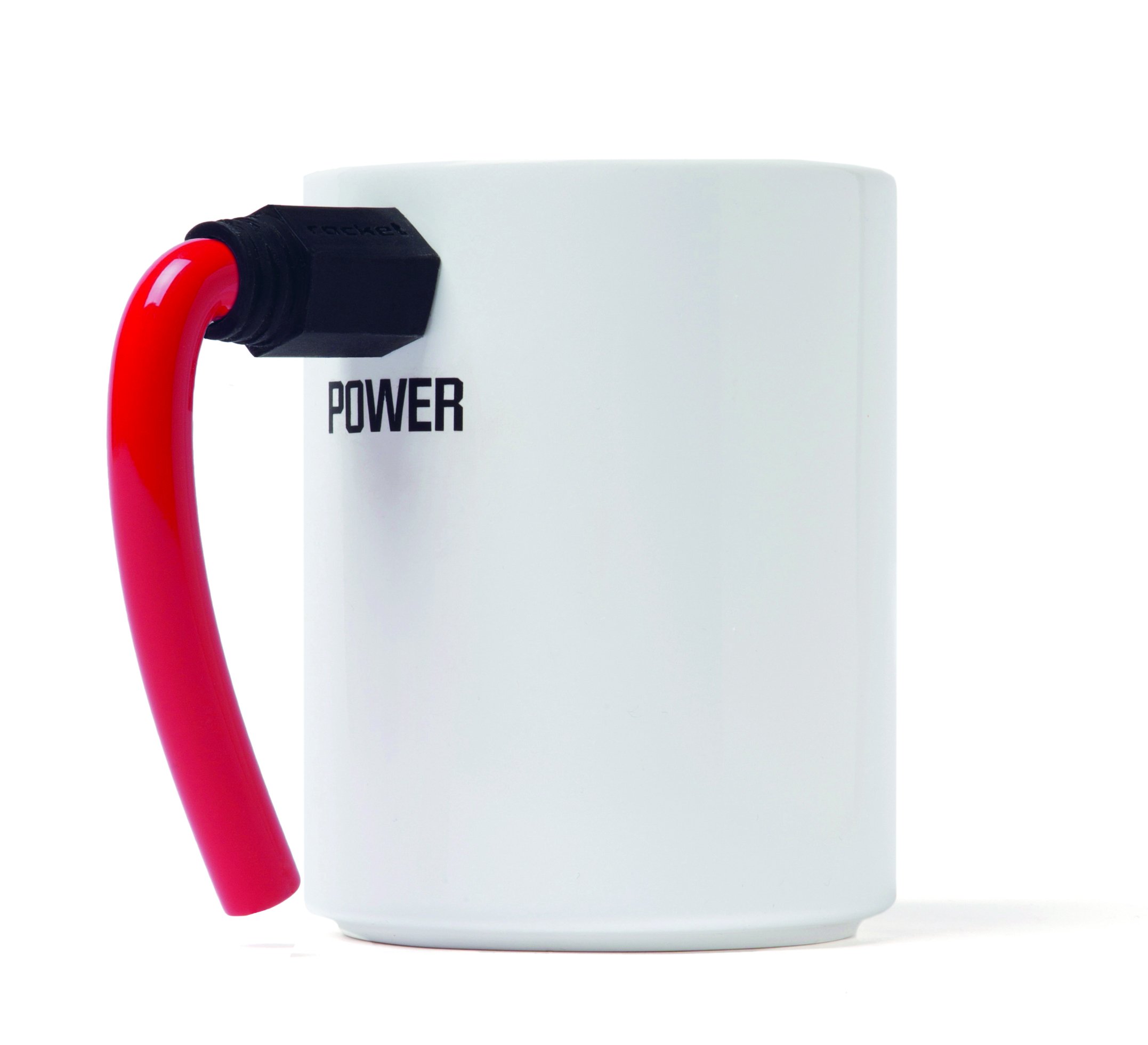 Rocket CM001 Wired Coffee Mug, Red