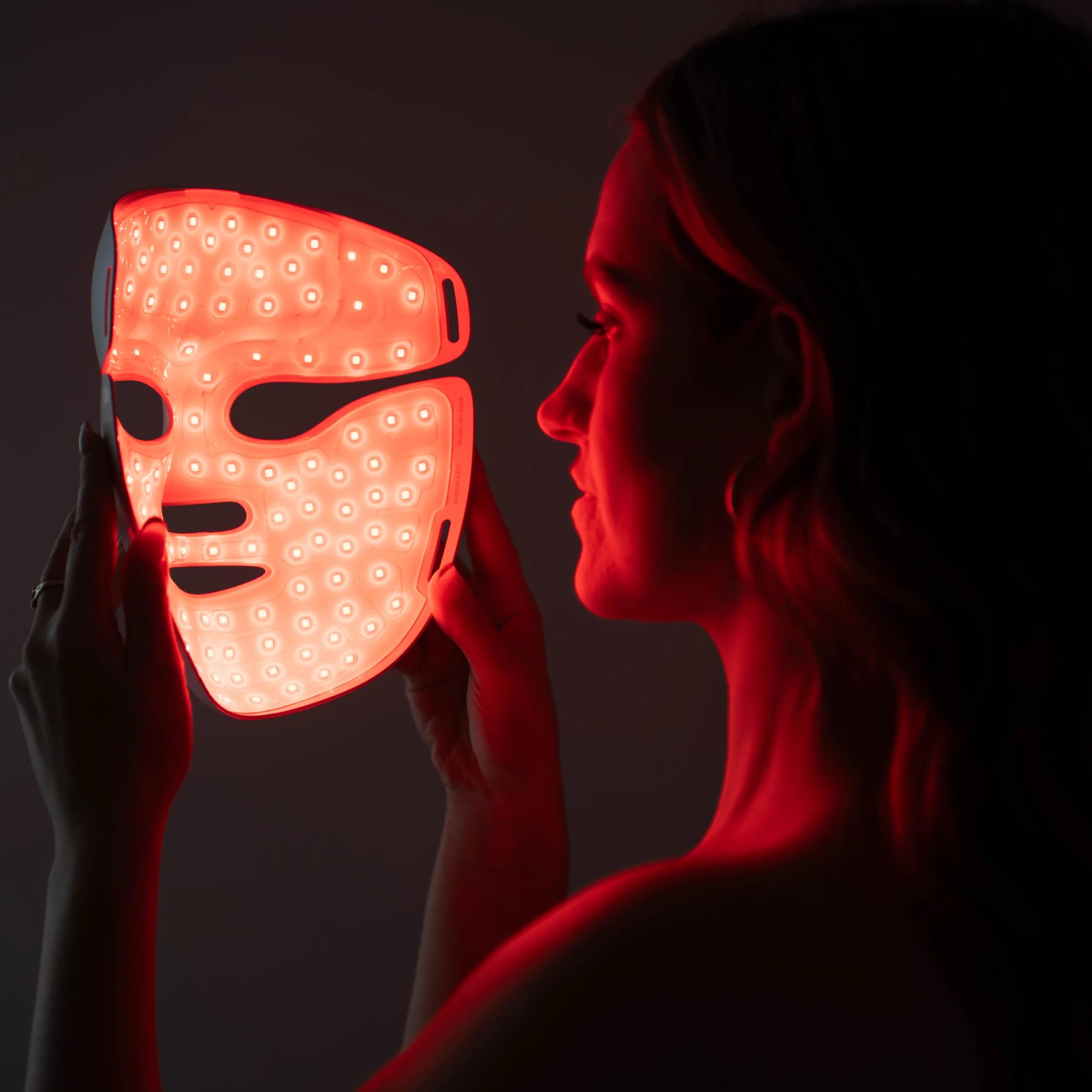 NOOANCE - Masque LED Visage Aurion X252-252 LEDs rouges & infrarouges - Séances nomades de 10 min