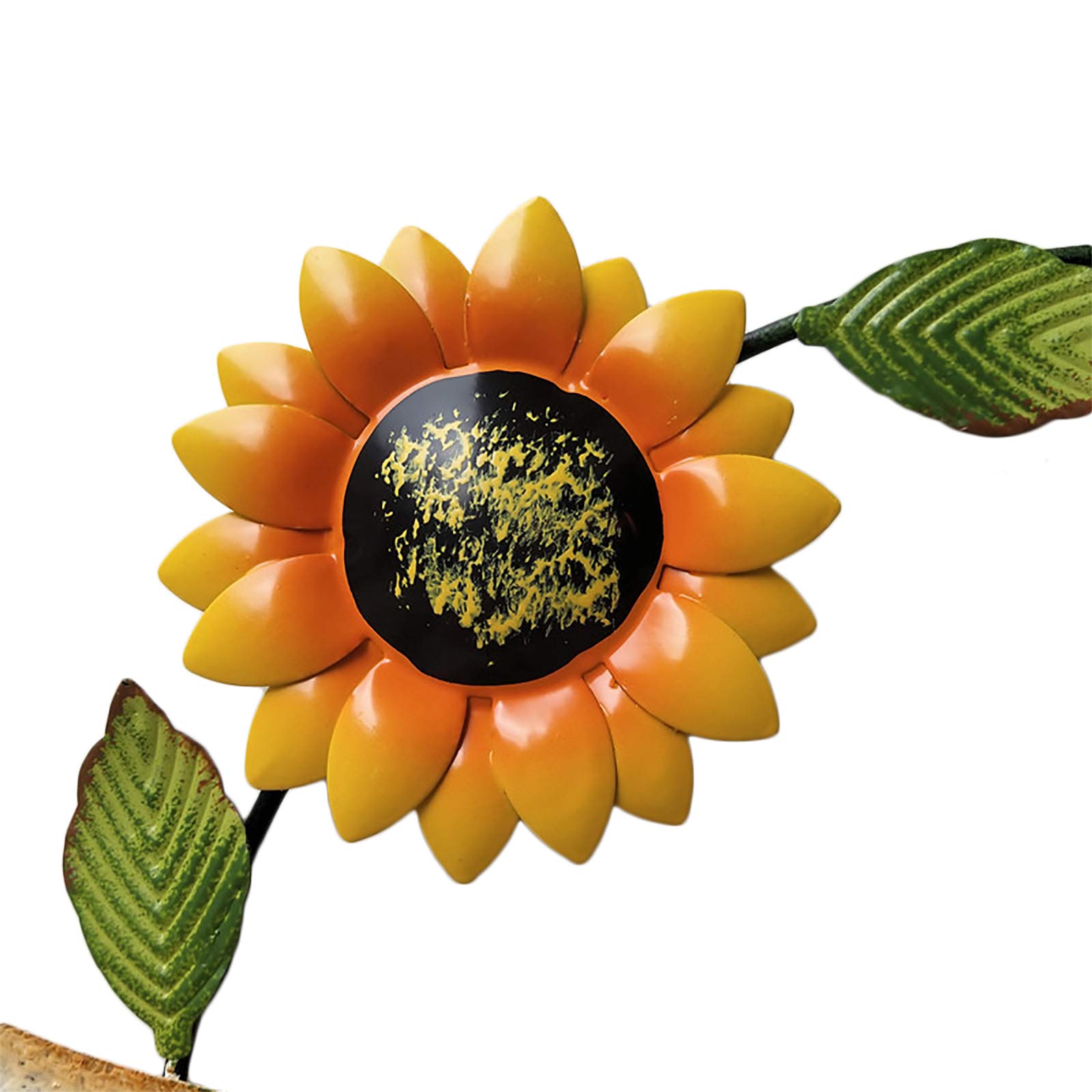 cartello di benvenuto da appendere in ferro da stiro, girasole scarabeo, cartello di benvenuto, decorazione da parete per la porta d'ingresso, per interni ed esterni, casa giardino