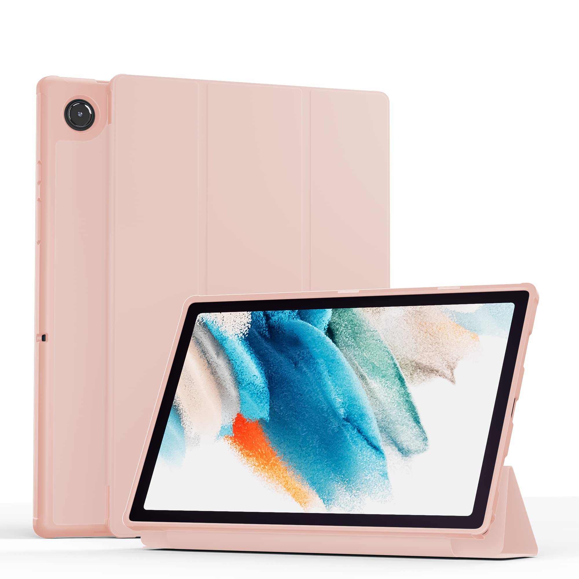 MOCA Slim Case for Newest Samsung Galaxy Tab A8 10.5 Inch 2022 Release [SM-X200/X205/X207], Shockproof Cover with Soft TPU Back Shell, Auto Wake/Sleep, (Galaxy Tab A8 10.5 Inch, Pink) (B0B6RG9HPC) Amazon Price History, Amazon Price Tracker