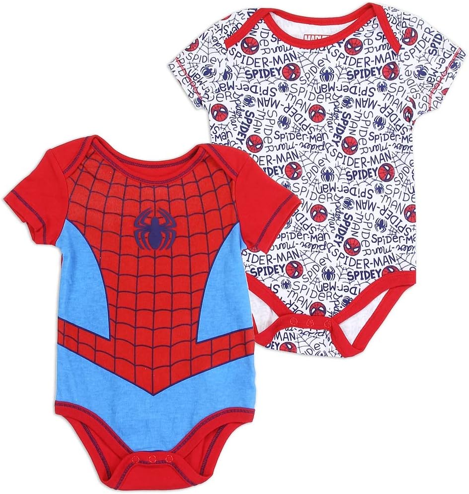 Baby Boys' 2 Pack Creeper Set