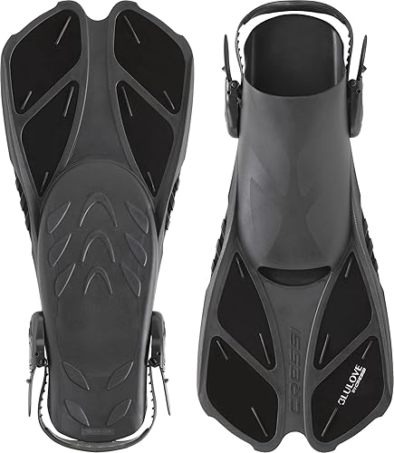 Miniatura 4 de Cressi Aletas de natación ajustables cortas para adultos con hebillas ultrarresistentes, muy ligeras - Ideal para viajar  Bonete Diseñado en Italia