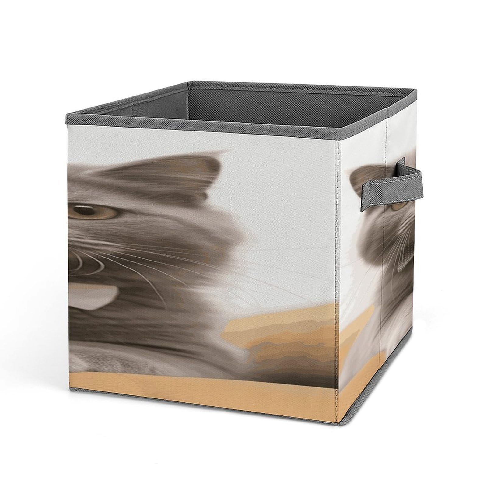 Fekiloot Style Funny Cats Storage Bins Storage Baskets