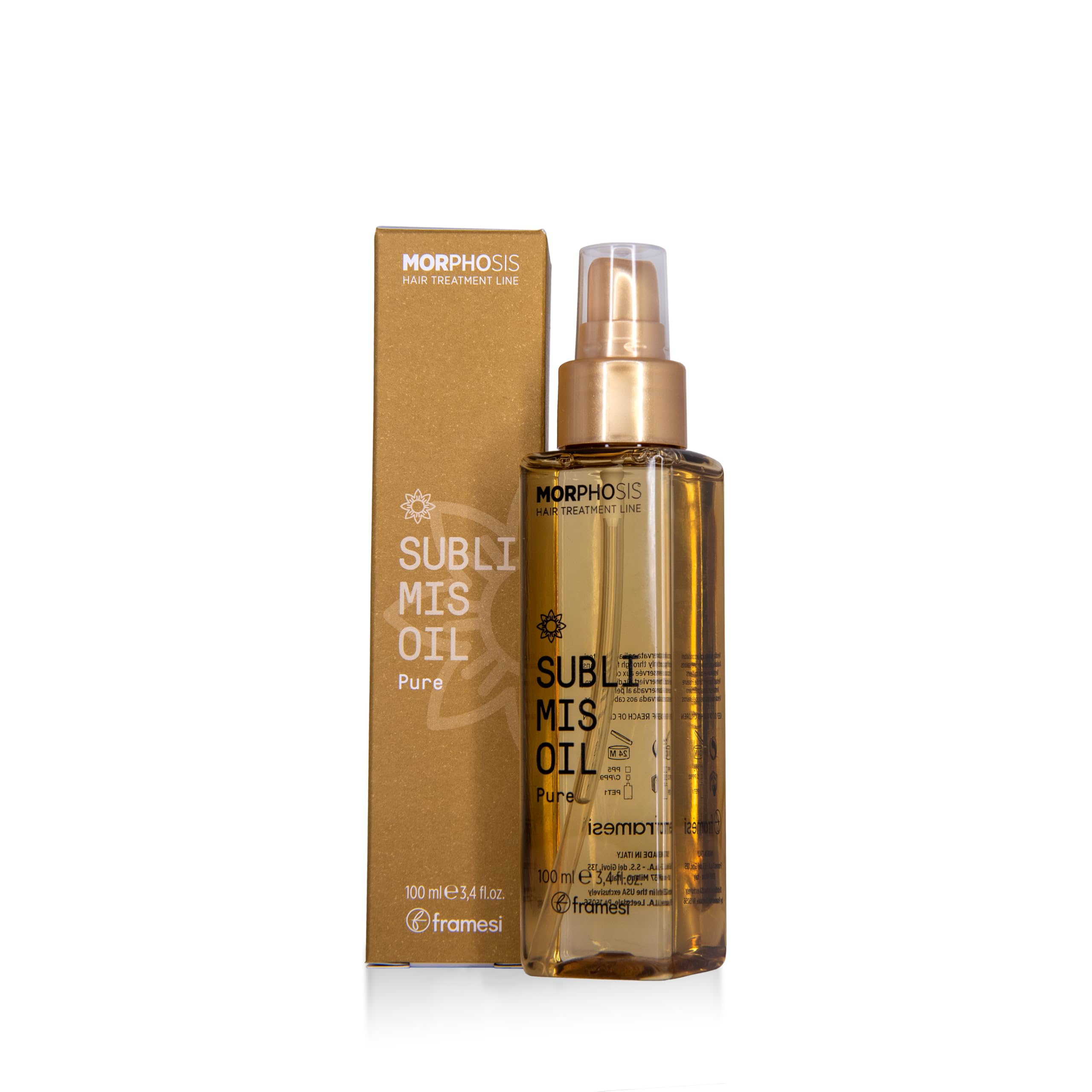 Framesi | New Morphosis Hair Treatment Line | Sublimis Pure Oil 100 ml