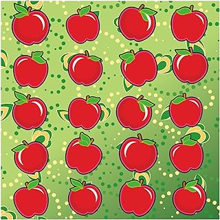 500 Count Apple Shape Stickers Red Apple Stickers for Kids, Cute Fruit Stickers Mini Apples for Teachers Reward Stickers Fall Classroom Decor School Incentives, 6 Styles