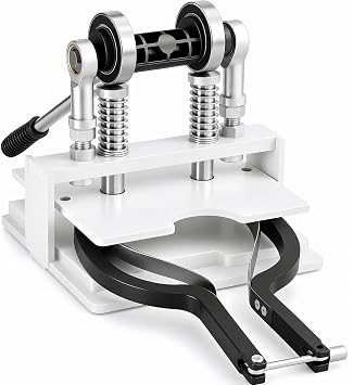 Professional Table Tennis Rubber Cutter | Heavy-Duty Racket Trimming Machine for Round Paddles | Blade-Safe, Factory-Precision with 2 Industrial Tungsten Carbide Blades