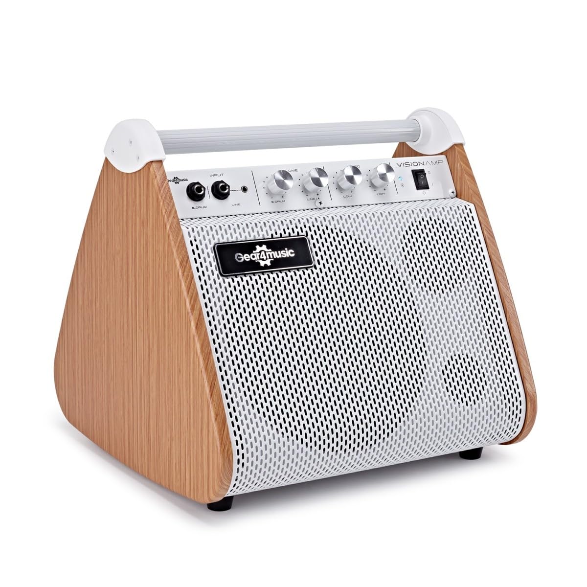 VISIONAMP Ampli pour Batterie Electronique & Clavier de Piano Numérique Portable - 50W
