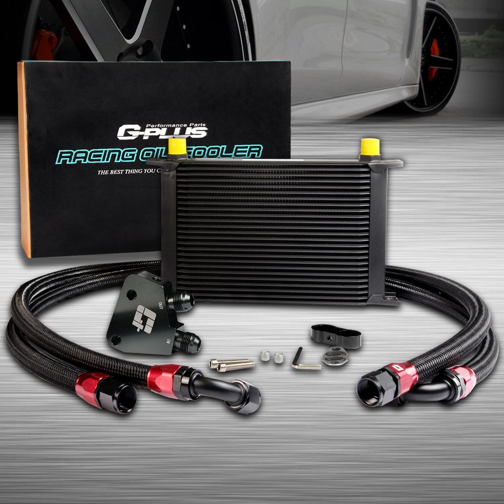 Buy GPLUS AN1010AN 25 Row GM Aluminum Engine Transmission Oil Cooler