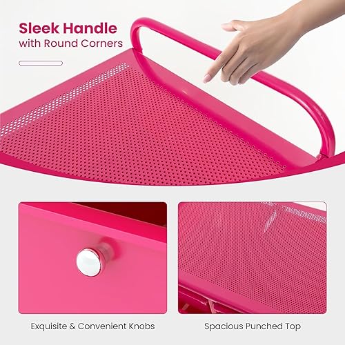 Vista 72 de LDAILY Carrito de almacenamiento con ruedas de 15 cajones, carrito rodante con cajones para aula, organizador de manualidades con ruedas con marco