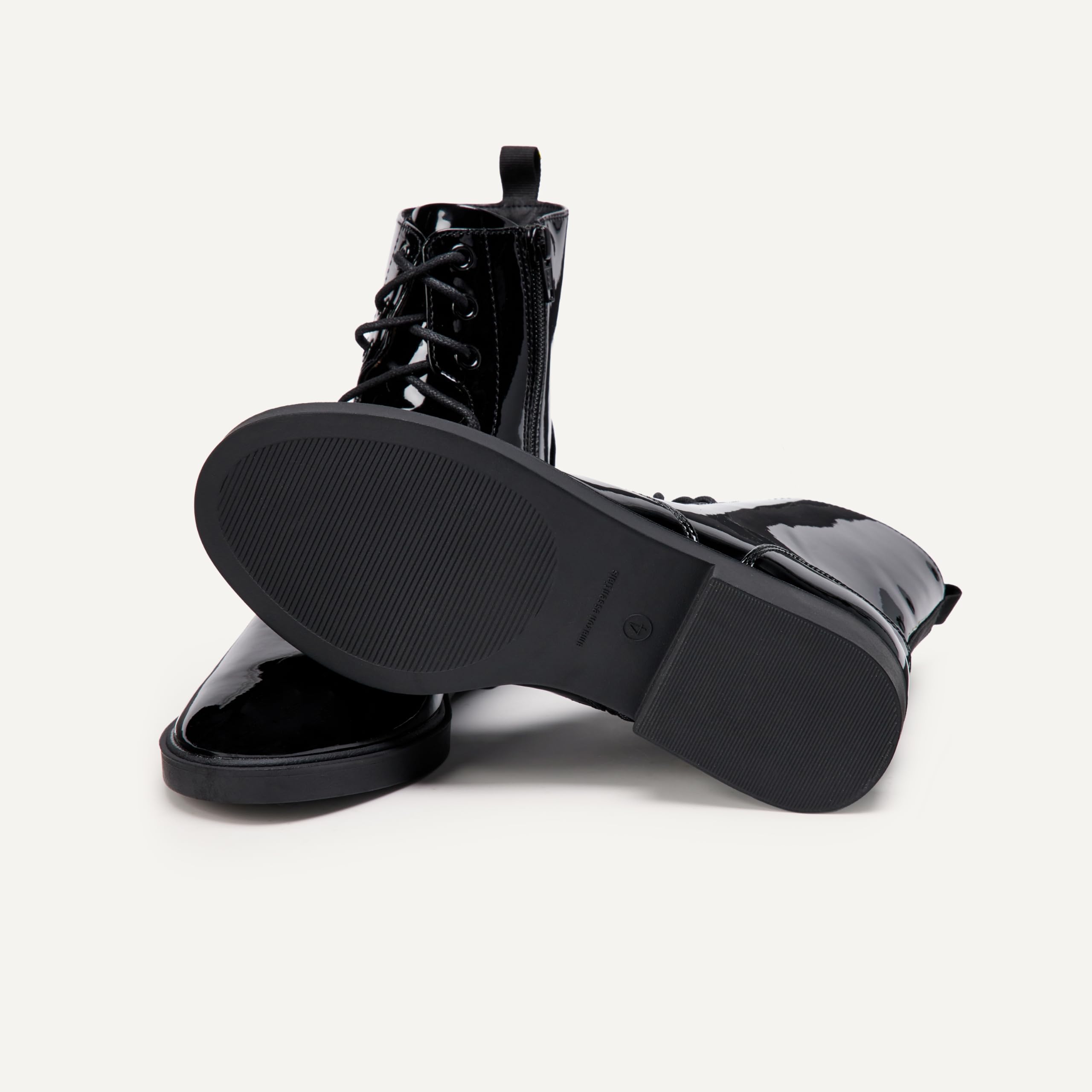 Amazon Essentials Niñas Botas De Combate Con Cremallera