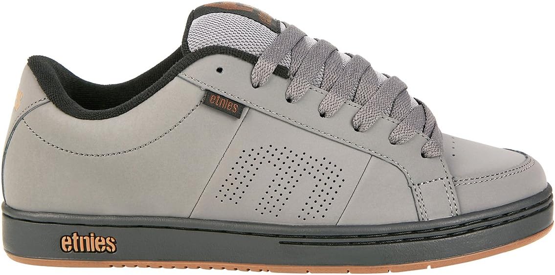Etnies Men's Kingpin Skateboarding Trainer 41 EU Grey/Black/Gold
