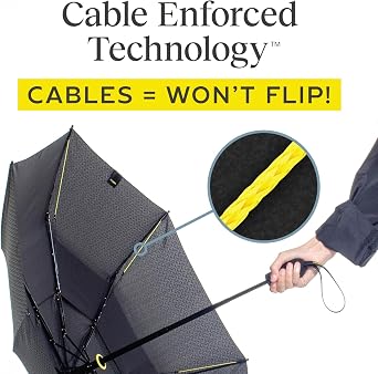 ShedRain Vortex Windproof Compact Travel Umbrella, Auto Open Close