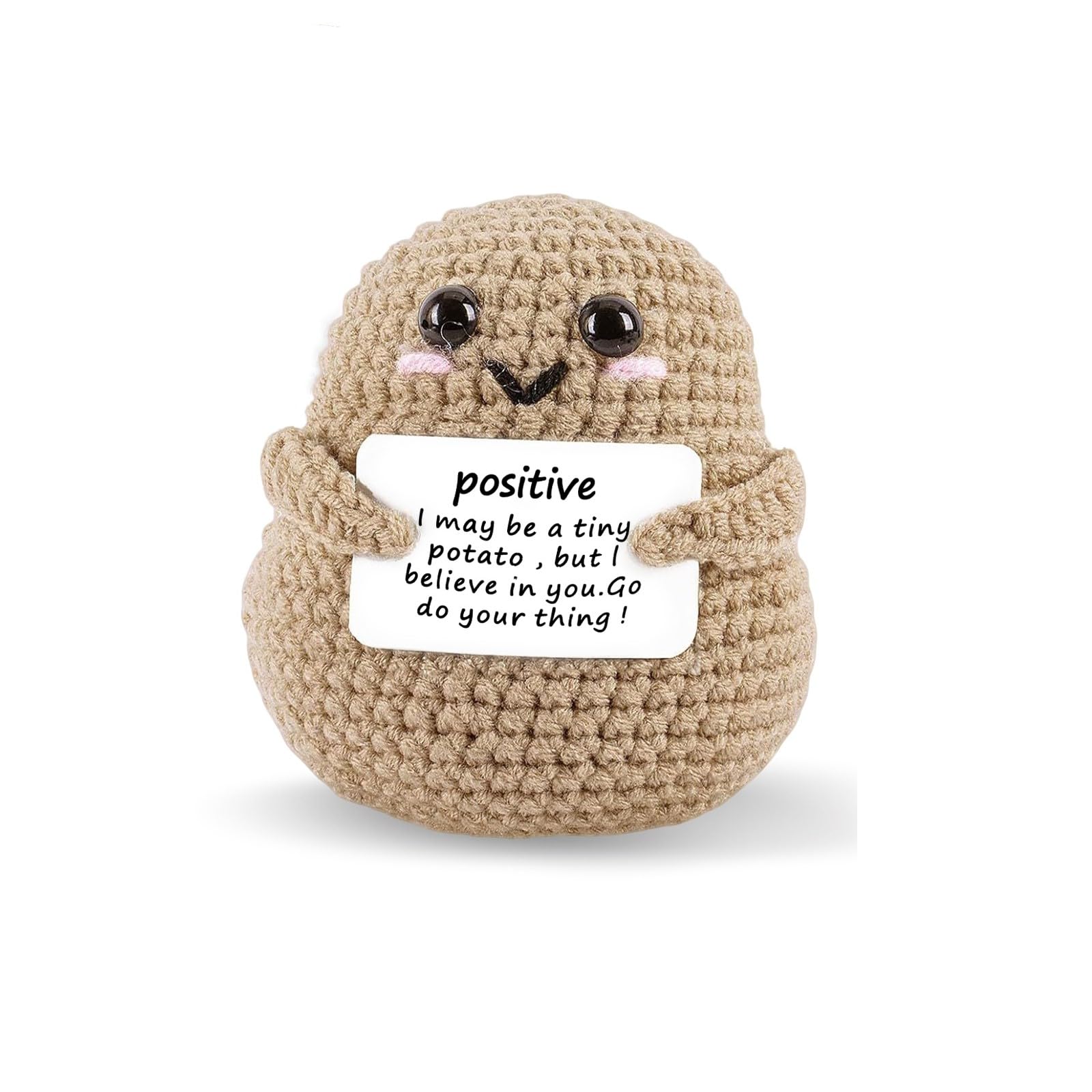 Mnuwoee Cute Potato with Big Butt,Emotional Support Crochet Gifts