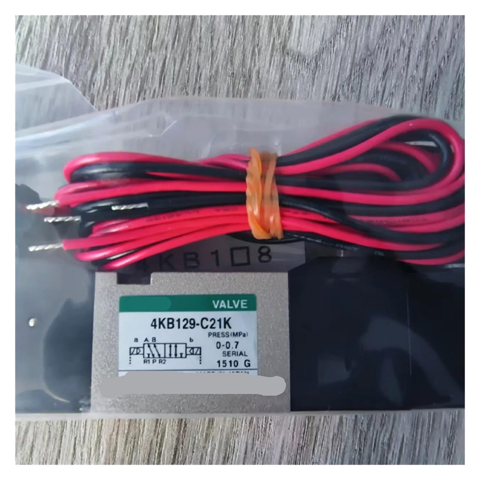 Électrovanne 4KB129-00-C21K-DC24V pour automatisme d'atelier