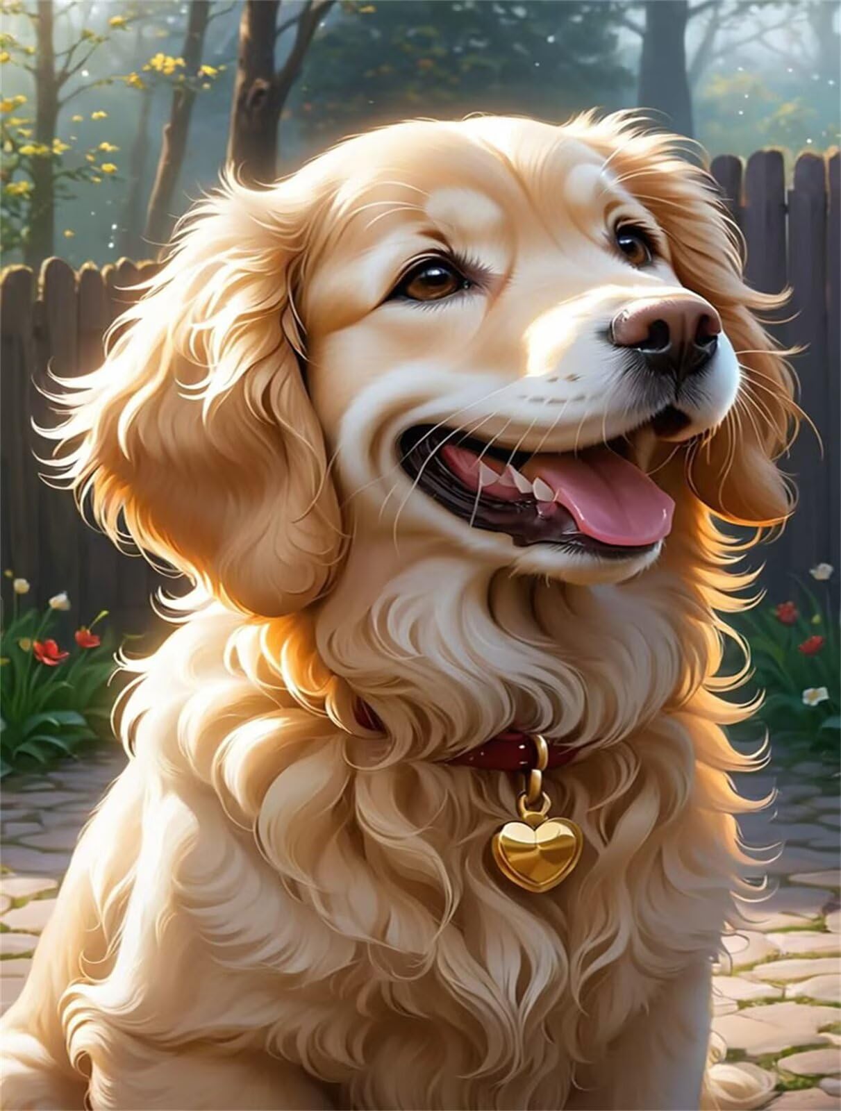 Puzzle 1200 Pezzi per Adulti Cane Animale Gioco Educativo Divertimento Impossible Difficile Puzzle per Adulti 1200 Pezzi 75 x 50 cm