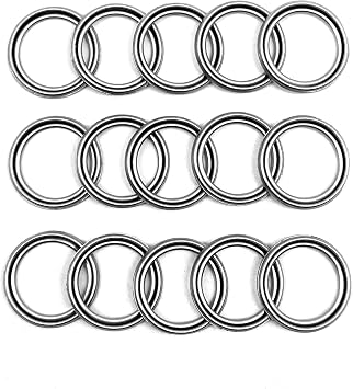 Drain Plug Crush Washers Gasket and Front and Rear Differential Fill Compatible with 4Runner T undra T acoma S ienna FJ Cruiser Land Cruiser OEM # 12157-10010 15PCS
