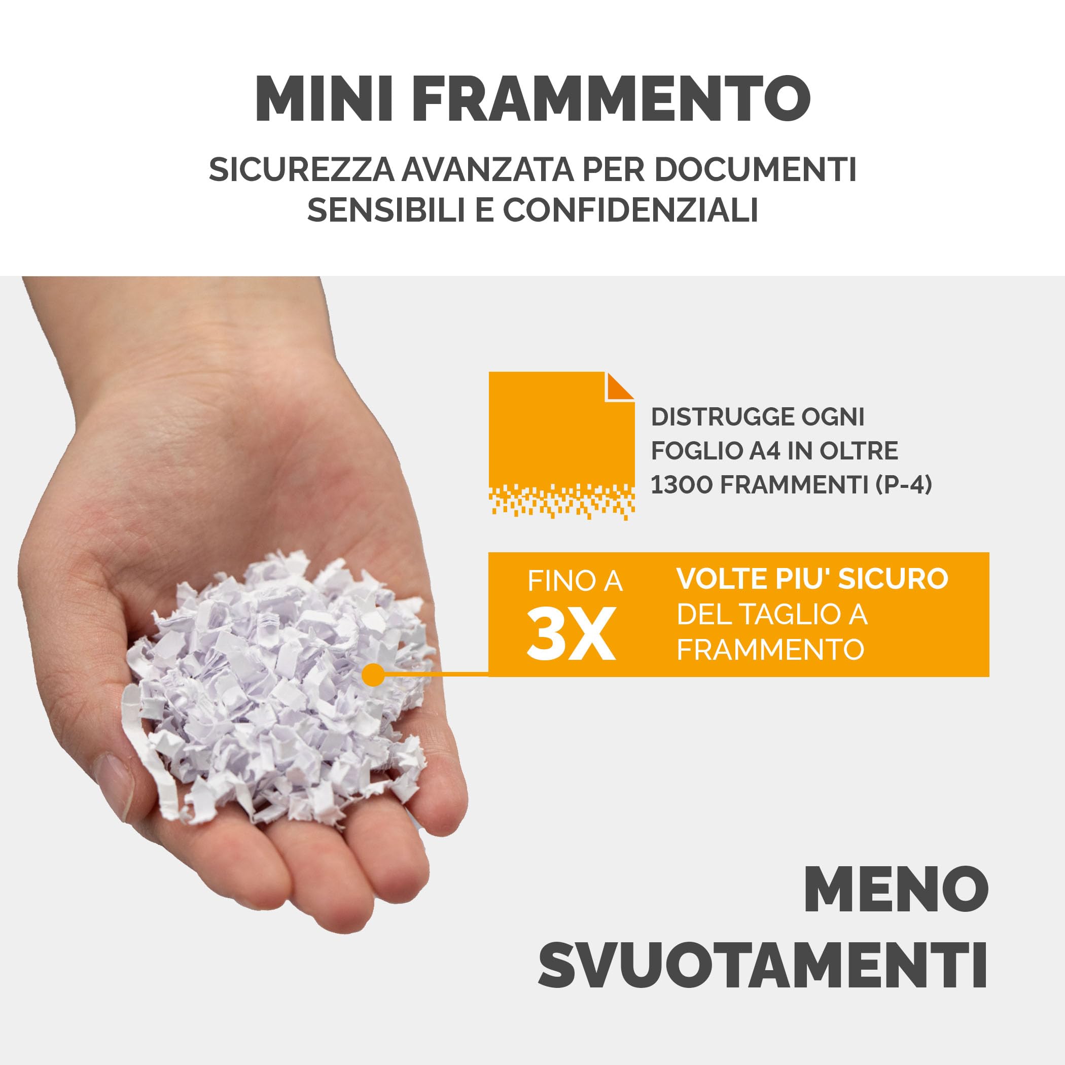 Fellowes Distruggi documenti AutoMax 90M a miniframmento, 90 fogli in modalità automatica, 9 fogli manuale, per casa e piccolo ufficio, cestino da 17 litri, modalità riposo, sicurezza P4, nero