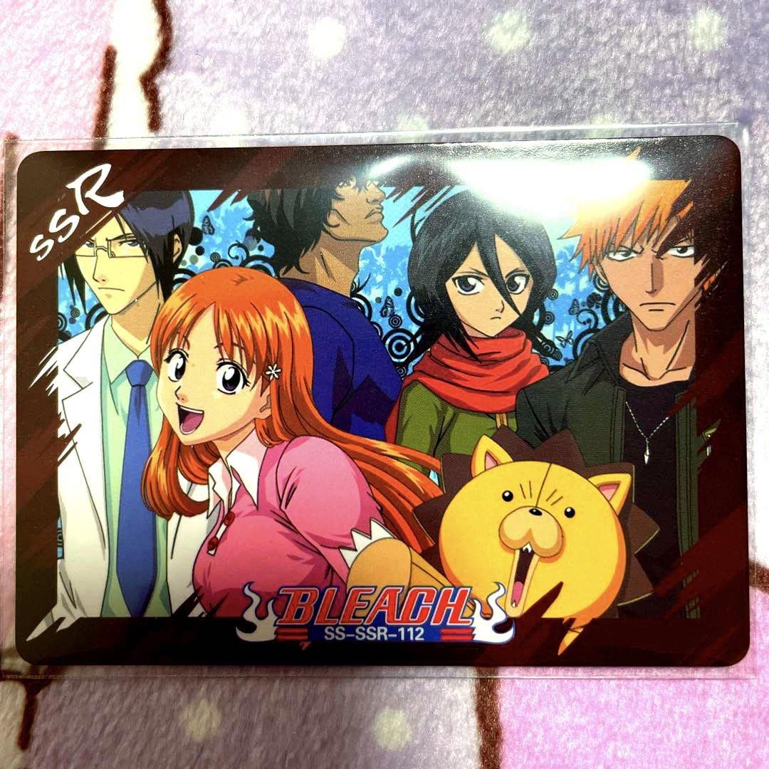 Amazon.co.jp: BLEACH ブリーチ カード SSR 一護 石田 茶渡 織姫