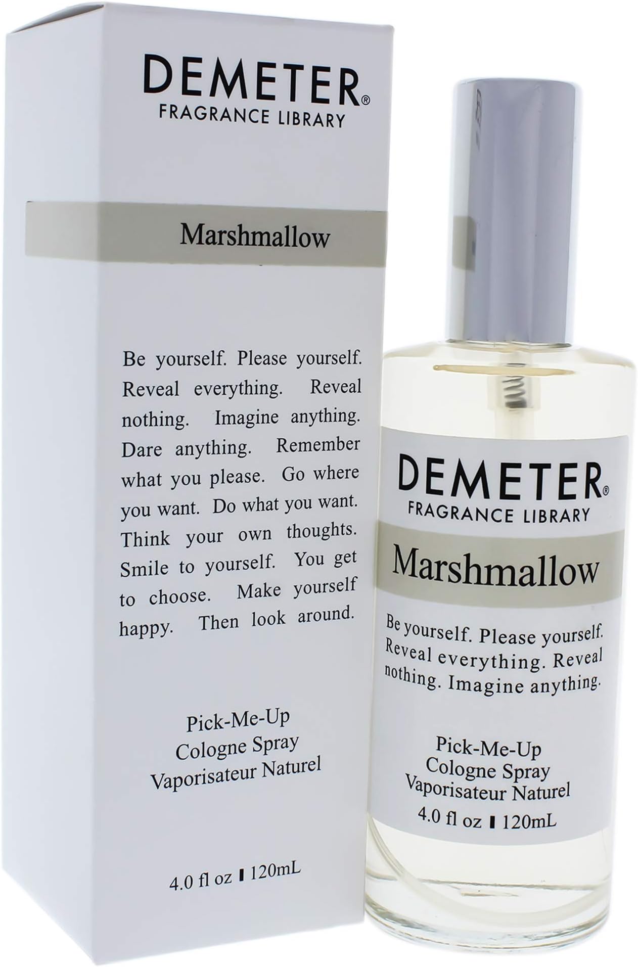 Demeter Cologne Spray, Marshmallow, 4 Ounce