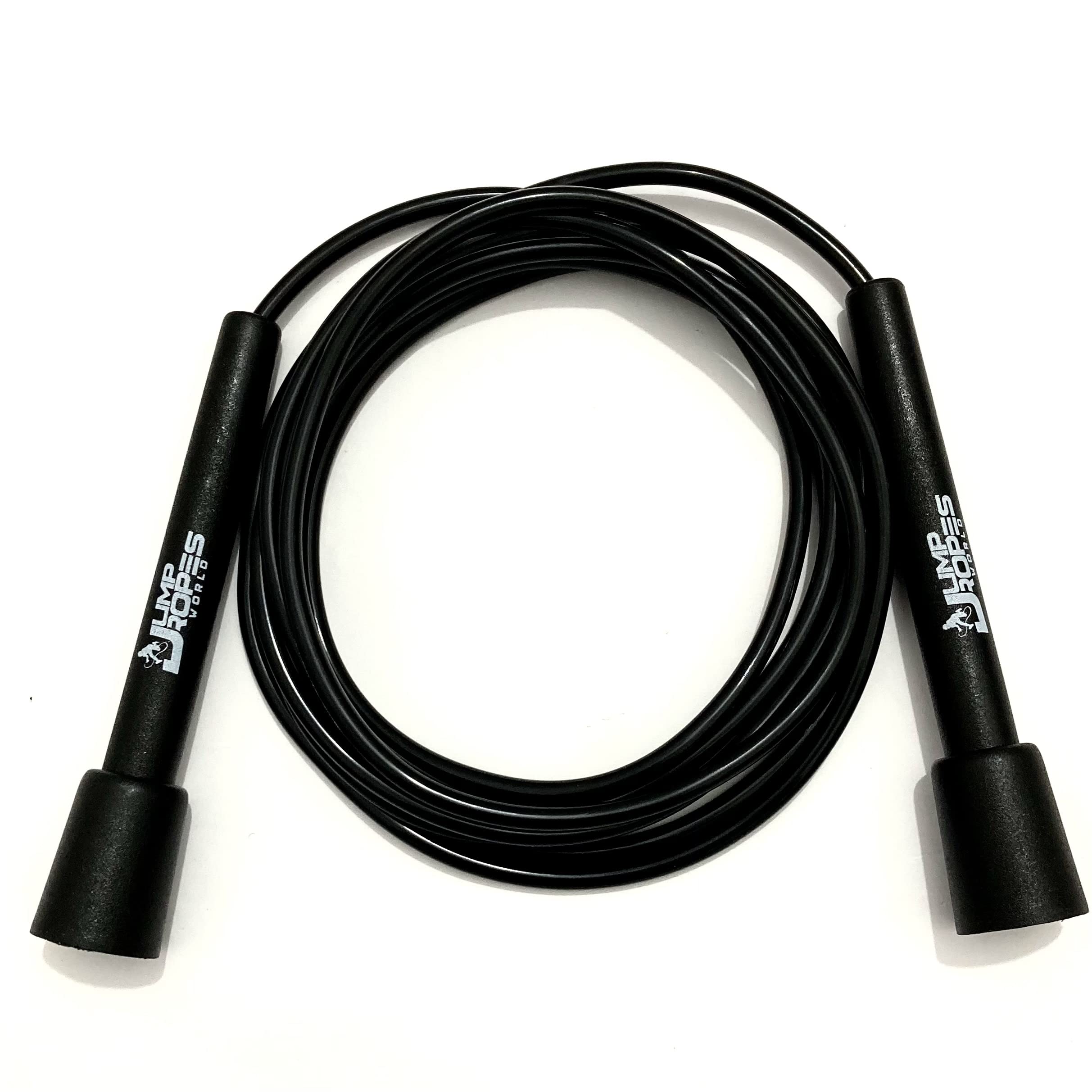 JUMP ROPES WORLD | MIDDLE HANDLE PVC SKIPPING ROPE | ADJUSTABLE JUMP ROPE FOR MENS. (9 ft, Black) (B0BGLQXZ28) Amazon Price History, Amazon Price Tracker