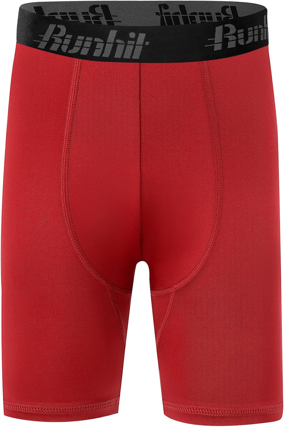 Runhit Youth Boys' Compression Shorts,Boys Performance Athletic Base Layers Underwear Sports Shorts - Image 3