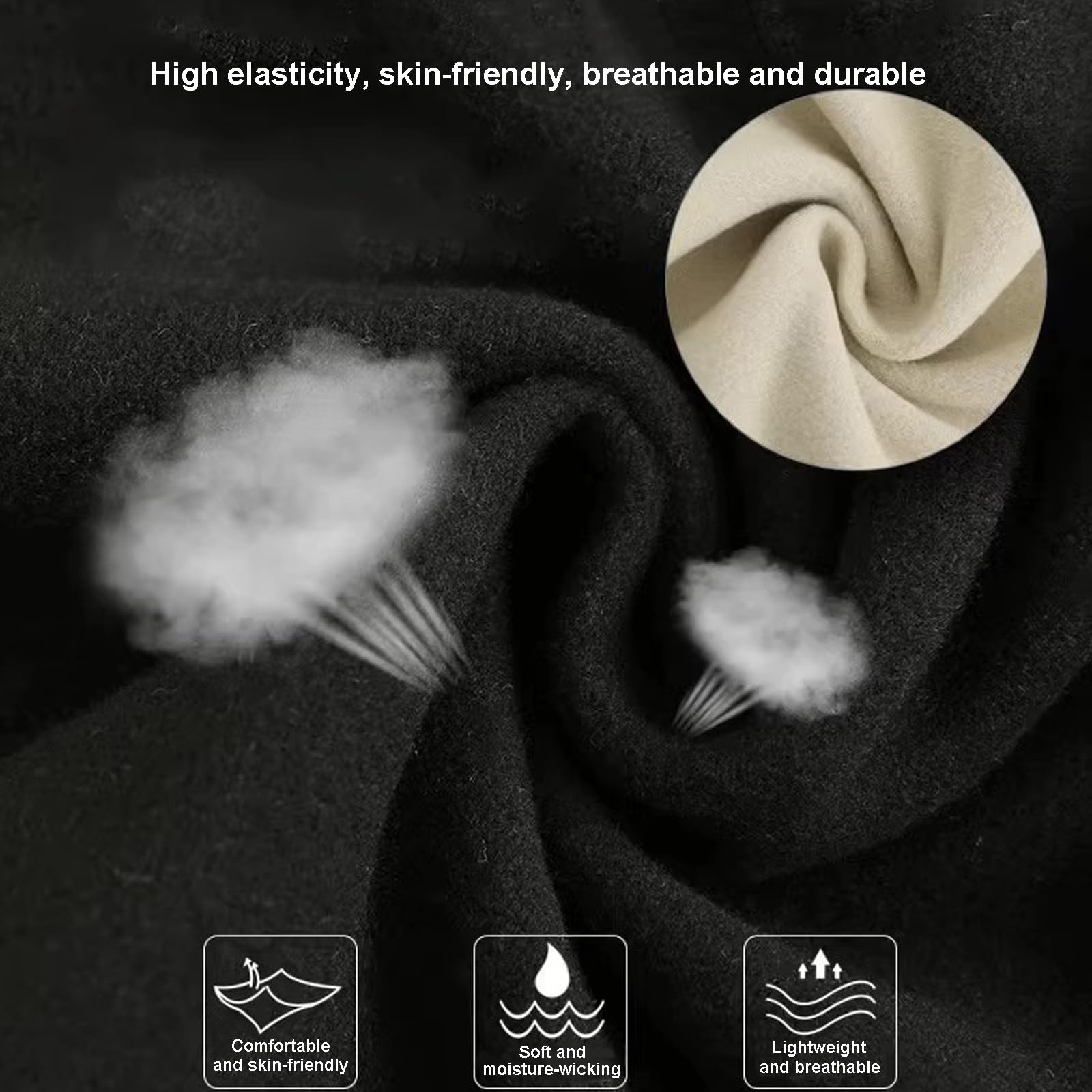 Ropa Interior con Calefacción De 20 Zonas,Traje Térmico para Hombre Y Mujer Forro De Algodón Ajuste De Temperatura De Tres Velocidades.