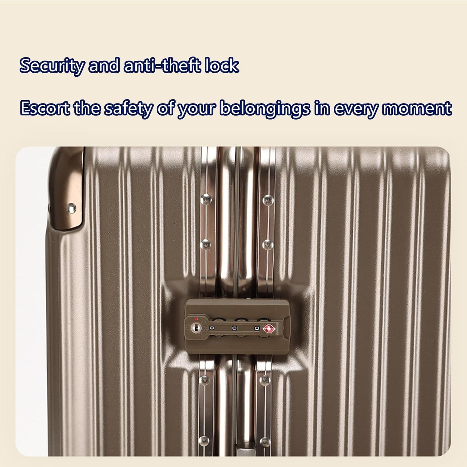 Suitcases Aluminum Frame Hardside Zipperless Carry on Luggage Large Suitcases with Wheels 30 Inch,6,32in