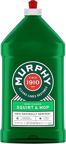 Murphy Oil Limpiador de suelos de jabón para chorros y trapeador 192 onzas 32 onzas 6 unidades  Paquete de suministros de limpieza a granel