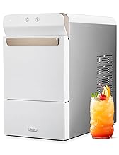 Gevi V2.0 Nugget Ice Maker Countertop 30lbs/24H, Pellet Ice Makers with Self-Cleaning & Energy-Efficient, Chewable Pebble Ice Machine for Home, White