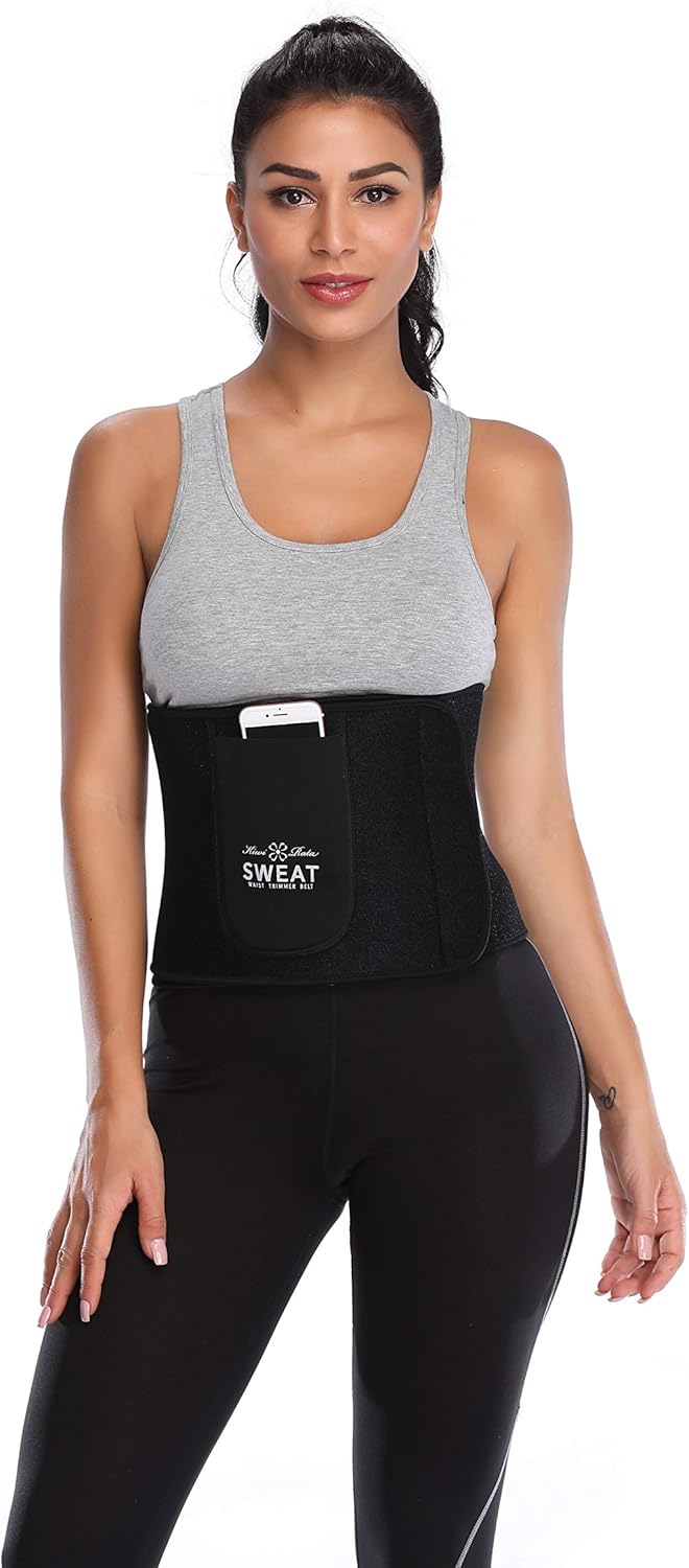 KIWI RATA Premium Neoprene Waist Trimmer Belt Hot Sweat
