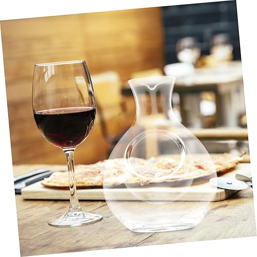 Miniatura 8 de SHERCHPRY Decantador de vidrio japonés, botella de hielo, decantador de vino, dispensador de vino helado para bar (10.1 fl oz)