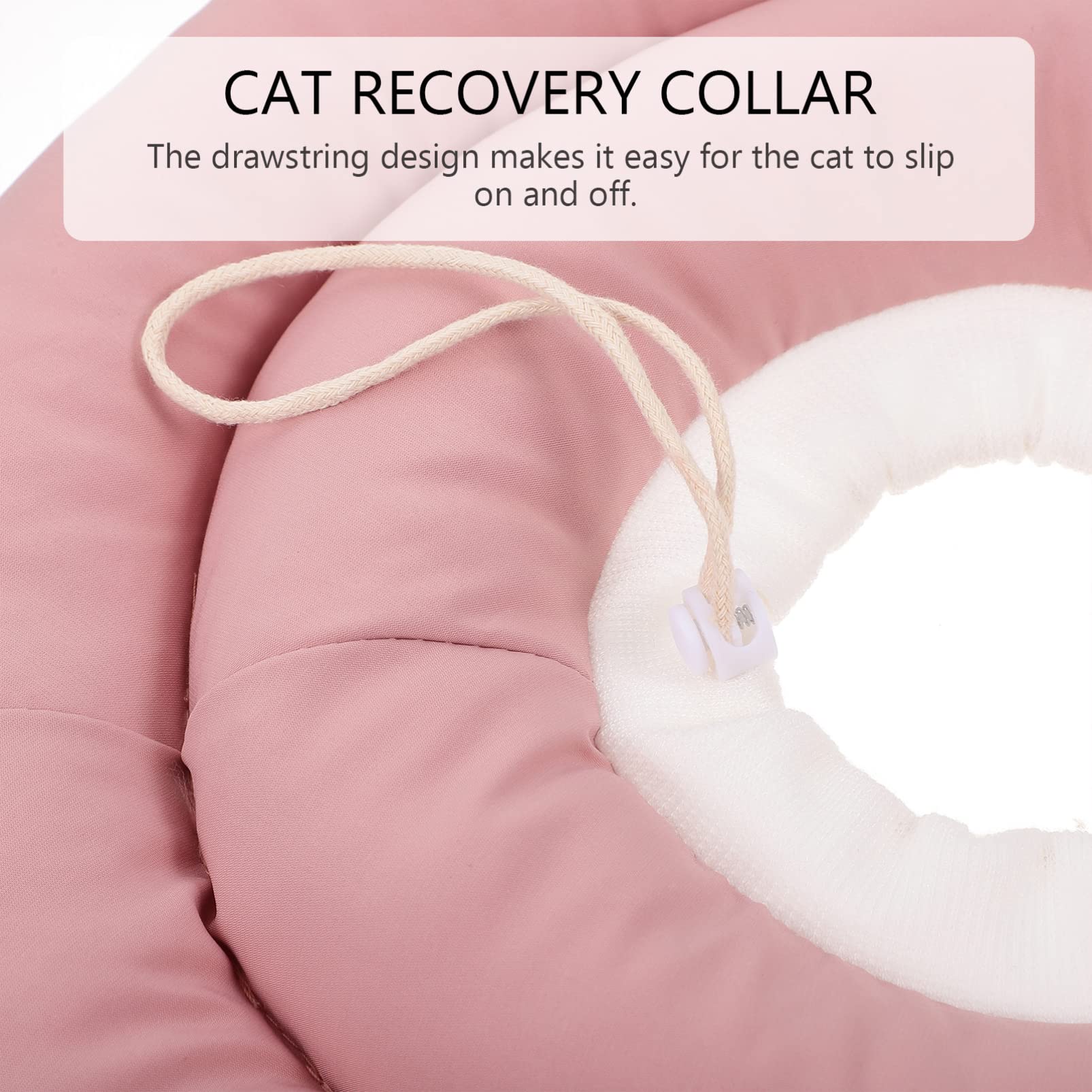 Mipcase 3pezzi Collare Protettivo Per Gatti Collare Di Per Animali Domestici Design Confortevole e Facile Da Indossare Previene Licking Ferite Per Post-operatori