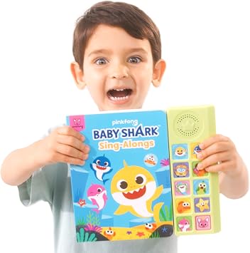 Pinkfong Baby Shark ABC Alphabet Bus & Sing-Alongs 10-Button Sound Book Bundle | Baby Shark Toys & Books | Interactive Learning Toys for Toddlers 13 | Educational Gifts for Boys & Girls
