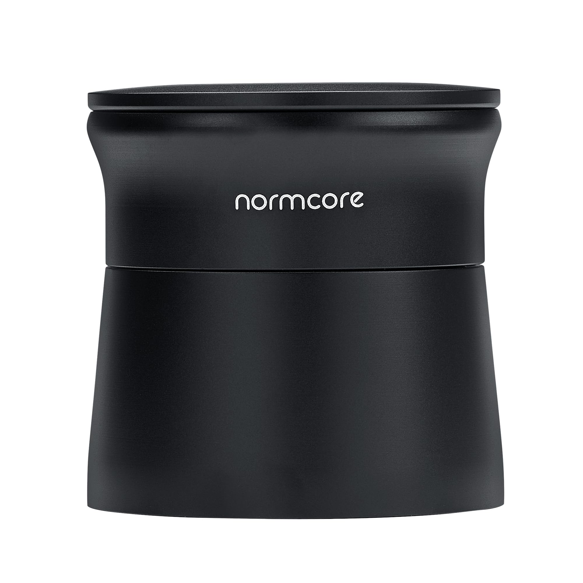 Normcore 58 mm 2 in 1 dosaggio magnetico – Espresso Dosing Funnel con anello dosatore, strumento per il dosaggio del caffè per portafiltro da 58 mm, nero opaco, alluminio anodizzato, nuova versione
