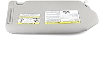 Vista 3 de Visera solar izquierda del conductor para Pathfinder 2013-2018 2014-17 Infiniti QX60 con lámpara 96401-9PB0A 964009PB0A