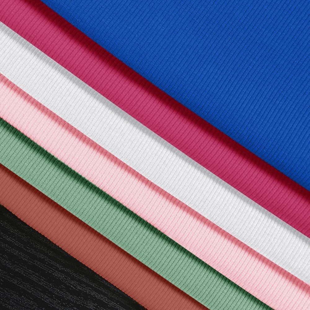 Chulianyouhuo Women's Ribbed Tank Tops Knit Scoop Neck Sleeveless Fitted Casual Tops Summer Slim Basic Tee Shirts - Image 5